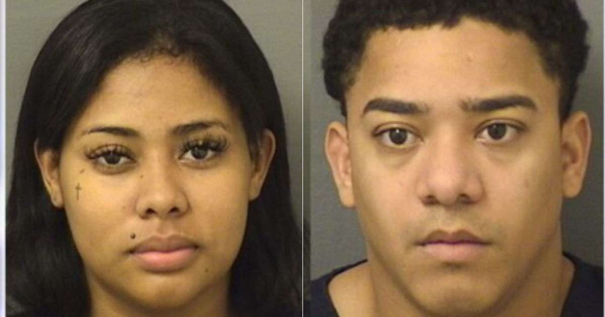 Yenire Karolina Pacheco Leiton, left, and Enyerbert Alberto Blanco, right, were arrested in Florida on Saturday and charged with sex trafficking a 15-year-old girl, who had been missing from New York.