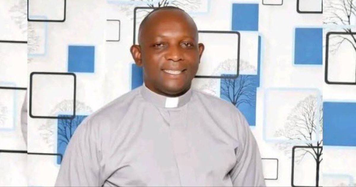 Father Sylvester Okechukwu, a priest who was kidnapped and murdered in Nigeria.