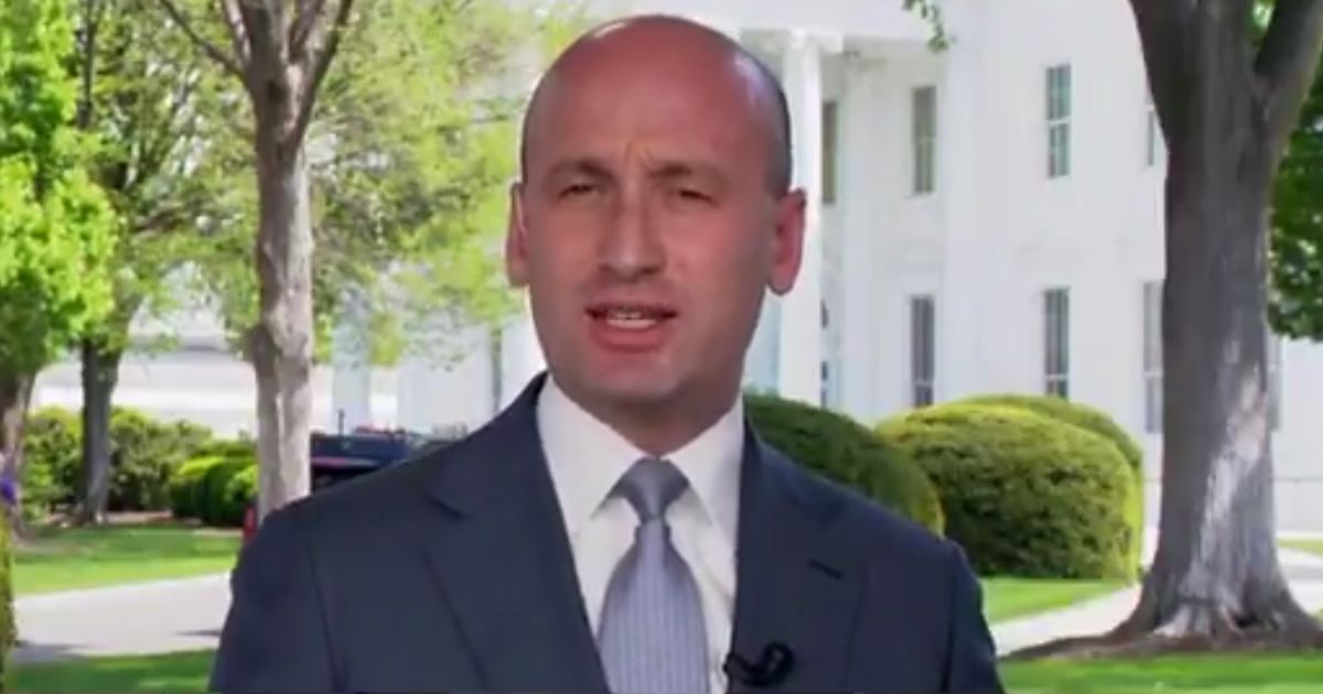 White House Chief of Staff Stephen Miller raised an interesting point about reparations for law-abiding American citizens.