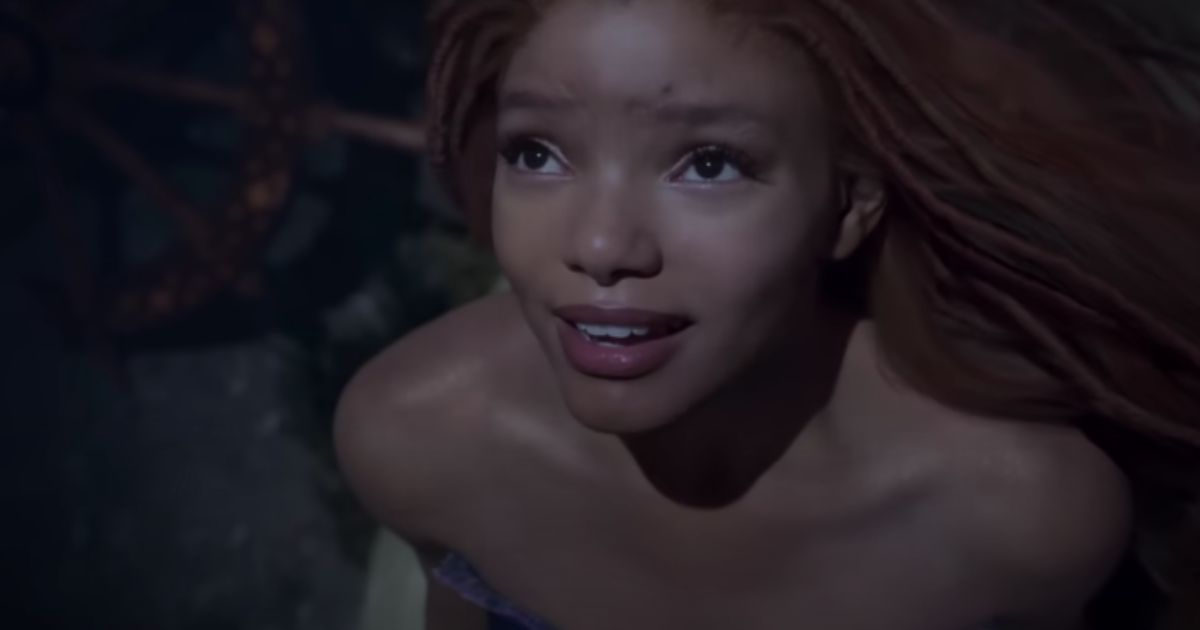 The above still is from the live action version of "The Little Mermaid."