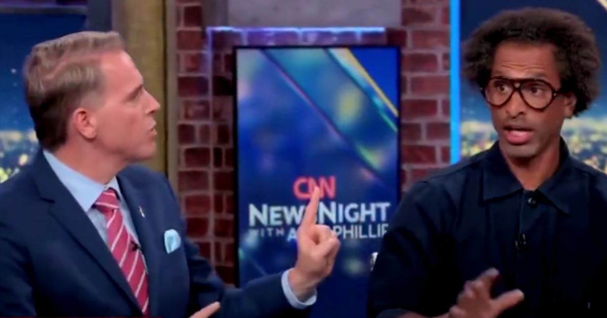 On Thursday, CNN conservative commentator Scott Jennings, left, refused to let a comment about the Trump assassination attempt in Butler, Pennsylvania, slide - attacking Touré Neblett, right, for saying Trump was "supposedly" shot in the ear.