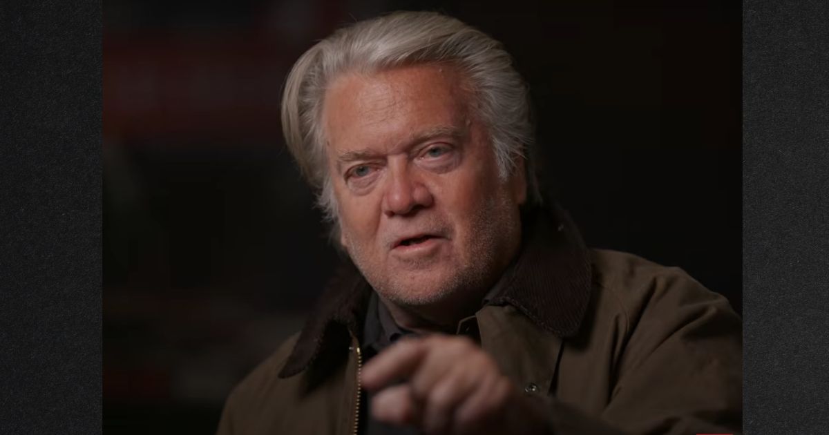 Podcaster and former Trump White House chief strategist Steve Bannon let a PBS host have it with both barrels in an interview on PBS' "Frontline" program.